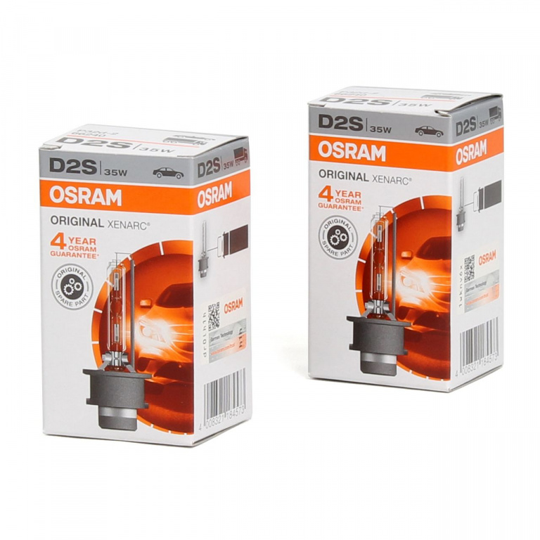 Set 2 Buc Bec Xenon Osram D2S 85V 35W 4300K P32D-2 Original Xenarc 66240