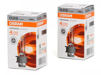 Set 2 Buc Bec Xenon Osram D2S Original 85V 35W P32d-2 66240