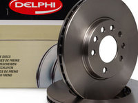 Set 2 Buc Disc Frana Fata Delphi Opel Combo C 2001-2011 BG3405 SAN27245