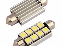 Set 2 Buc Led Auto Canbus Sofit 42 Mm 8 SMD 845306