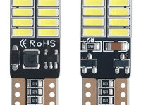 Set 2 Buc Led T10 24 SMD Canbus LED 067-A