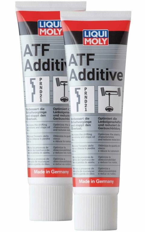 Set 2 Buc Liqui Moly ATF Additive Aditiv Ulei Pentru Cutie De Viteza Automata Si Servodirectie 250ML 5135