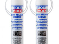 Set 2 Buc Liqui Moly Solutie Igienizat Sistemul De Climatizare 250ML 4087