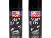 Set 2 Buc Liqui Moly Start Fix Spray Pornire Motor 200ML 20768