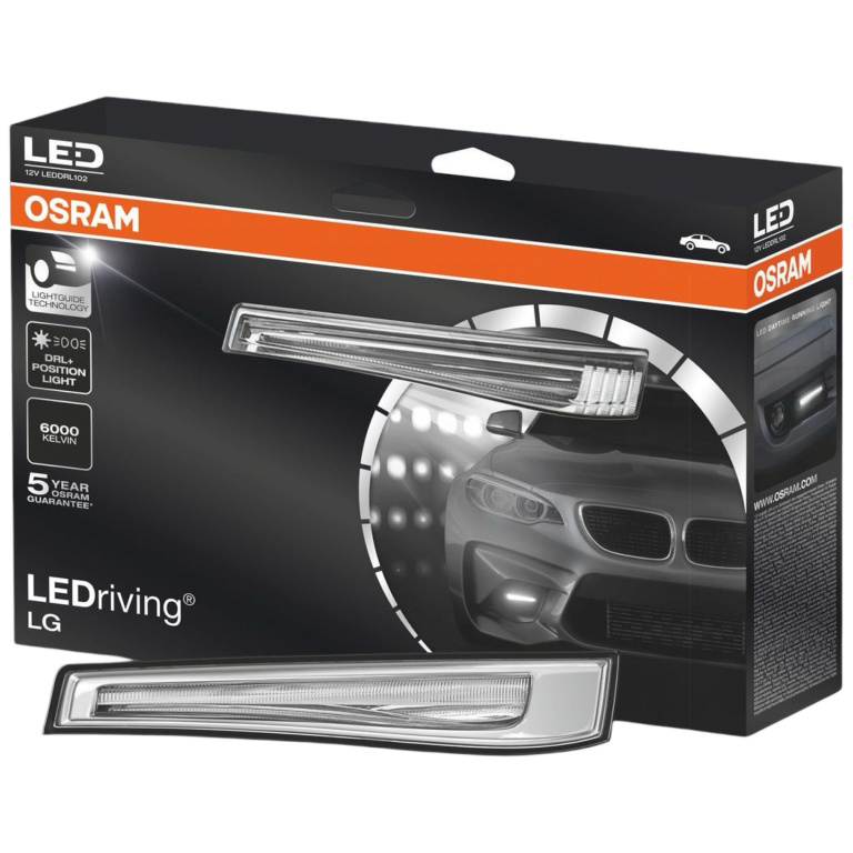 Set 2 Buc Lumini De Zi DRL Universal Osram LEDrivi