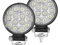 Set 2 Buc Proiector Led 42W 12/24V 6000K PL 042