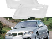 Set 2 Buc Sticla Far Dreapta + Stanga Am Bmw Seria 3 E46 1998-2003 Coupe / Cabrio Non Facelift HB010