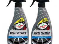 Set 2 Buc Turtle Wax Solutie Curatat Jante All Wheel Cleaner 500ML FG52819