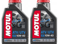 Set 2 Buc Ulei Motor Atv Motul 4T ATV-UTV 10W-40 1L 105878