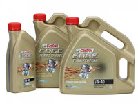 Set 2 Buc Ulei Motor Castrol Edge Turbo Diesel Titanium 5W-40 4L 1535BA + Ulei Motor Castrol Edge Turbo Diesel Titanium 5W-40 1L 1535B5