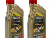 Set 2 Buc Ulei Motor Castrol Power 1 Racing 5W-40 4T 1L 14EAFF