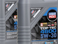 Set 2 Buc Ulei Motor Liqui Moly Top Tec 4600 5W-30 5L 2316 SAN7347