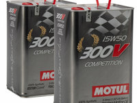 Set 2 Buc Ulei motor Motul 300V Competition 15W-50 5L