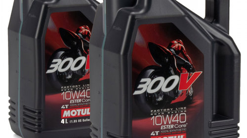 Set 2 Buc Ulei Motor Motul 300V Factory Line 