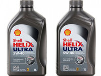 Set 2 Buc Ulei Motor Shell Helix Ultra 5W-40 1L