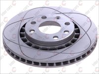 Set 2 discuri frana ate power R256mm fata pt opel,daewoo