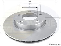 Set 2 discuri frana fata comline pt bmw 3(e36), 3(e46)