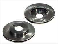 Set 2 discuri frana fata ferodo pt ford fiesta,focus 1,mazda 2