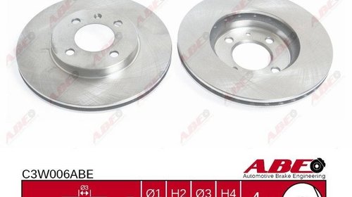 Set 2 discuri frana fata Vw , Seat ani: 1986-