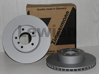 Set 2 discuri frana fata zimmermann r324mm pt bmw 5 e60