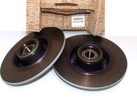 Set 2 discuri frana spate cu rulment originale renault clio 4, fluence, megane 3, scenic 3