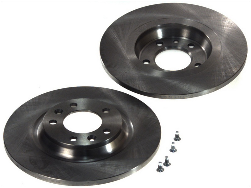 Set 2 discuri frana spate delphi pt citroen c5, c6, peugeot 407, 508, renault vel satis