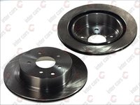 Set 2 discuri frana spate ferodo R292 pt nissan qashqai,x-trail,renault koleos