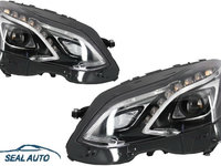 Set 2 faruri compatibil cu Mercedes E-Class W212 (2009-2012) Facelift LED Xenon Design