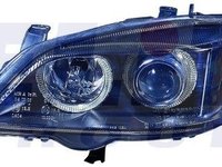 Set 2 faruri depo tuning angel eyes pt opel astra g cu interior negru