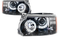 Set 2 faruri LED compatibile cu Range Rover Sport L320 (2009-2013) Facelift Design