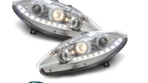 Set 2 faruri LED DRL daylline compatibil cu S