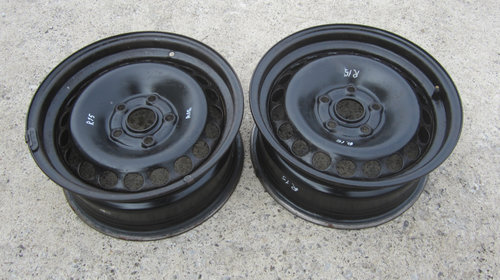 SET 2 JANTE TABLA R15 / 6.5Jx15H2 ET33 AUDI A4 B6 FAB. 2000 - 2005 ⭐⭐⭐⭐⭐