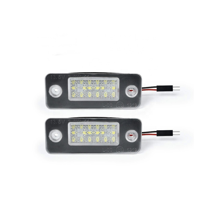 Set 2 lampi LED numar compatibil Audi A8 D3 2002-2