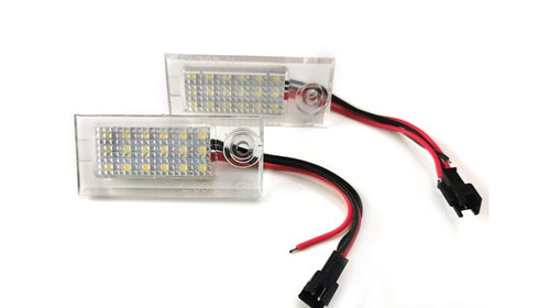Set 2 lampi LED numar compatibil AUDI Cod: 73