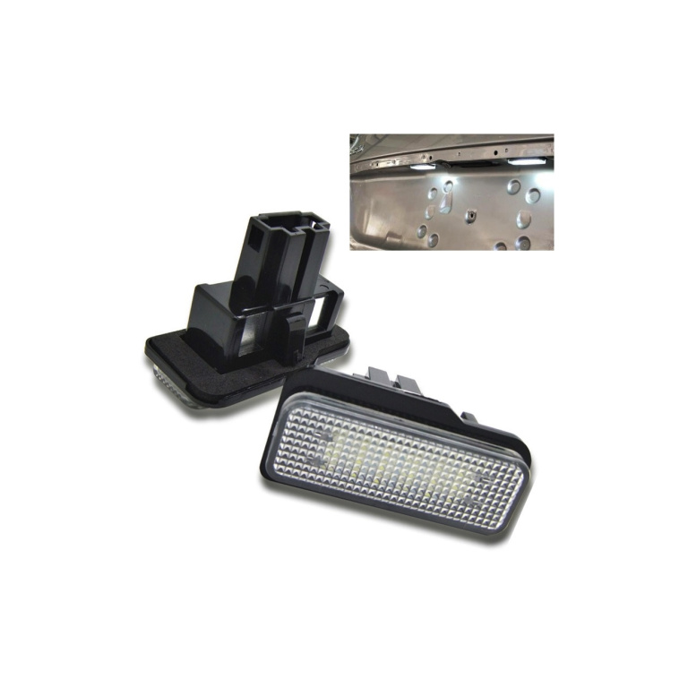 Set 2 lampi LED numar compatibil Mercede
