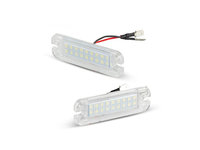 Set 2 lampi LED numar compatibil Mercedes Cod: 7218