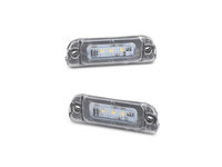 Set 2 lampi LED numar compatibil Mercedes Cod: 7223