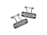 Set 2 lampi LED numar compatibil MERCEDES ERK AL-270918-7