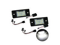 Set 2 lampi LED numar compatibil Porsche, Skoda, VW Cod: 7501-1