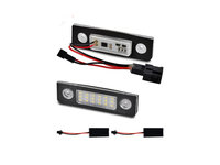 Set 2 lampi LED numar compatibil Skoda Cod: 71401