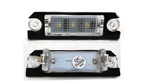 Set 2 lampi LED numar compatibil VW Cod: 7424