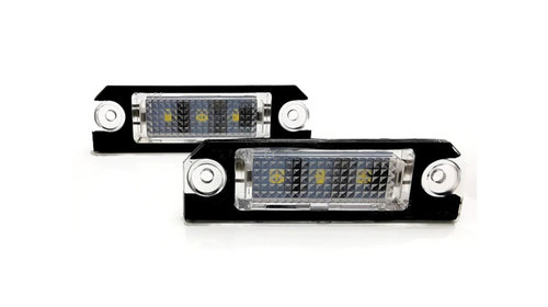 Set 2 lampi LED numar compatibil VW Cod: 7424