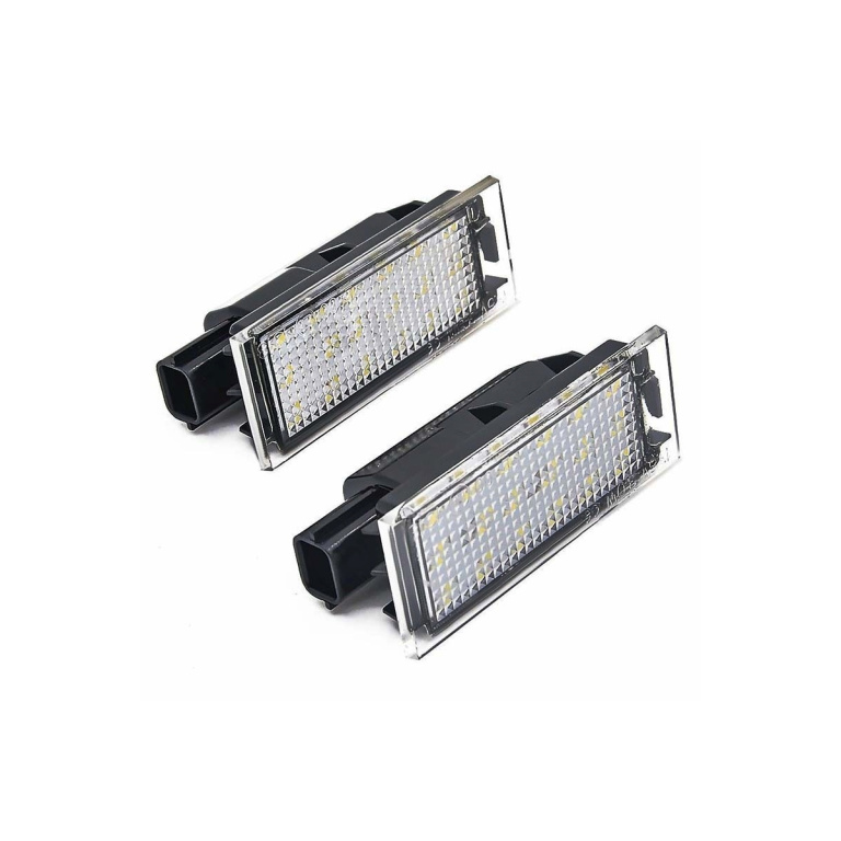 Set 2 lampi LED numar compatibila DACIA 