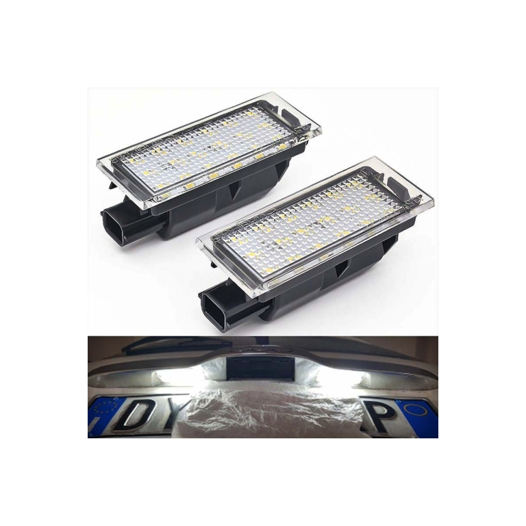 Set 2 lampi LED numar compatibila DACIA 