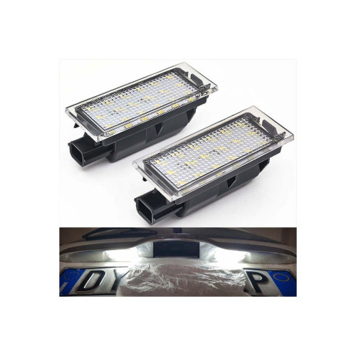 Set 2 lampi LED numar compatibila DACIA 