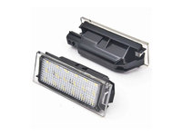 Set 2 lampi LED numar compatibila Dacia / Renault Cod: 71601