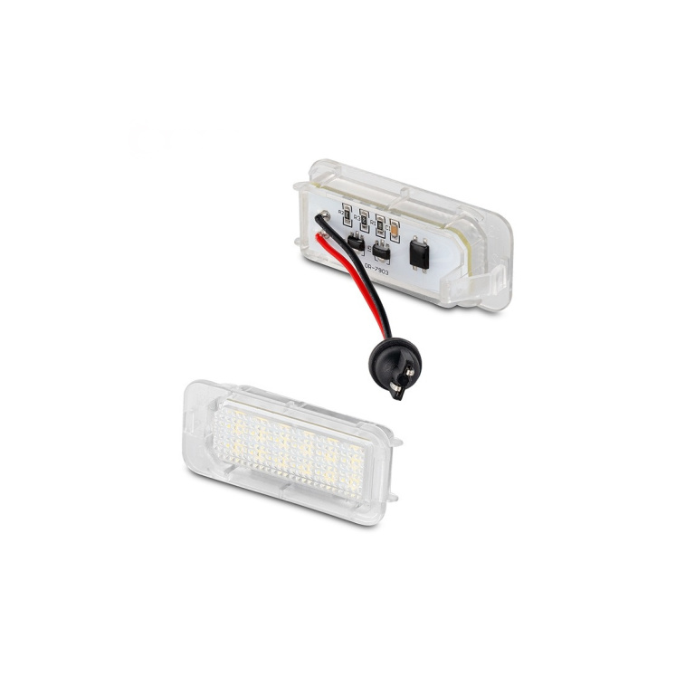 Set 2 lampi LED numar compatibila Ford C