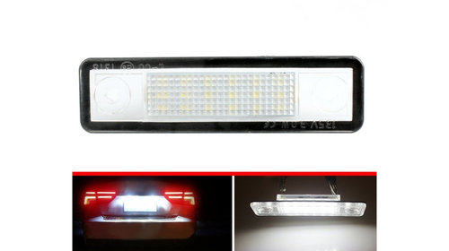 Set 2 lampi LED numar compatibila Opel Cod: 71002