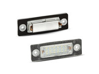 Set 2 lampi LED numar compatibila Volkswagen ERK AL-TCT-3119