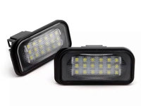 Set 2 lampi LED numar dedicate Mercedes W203 sedan R230 W209